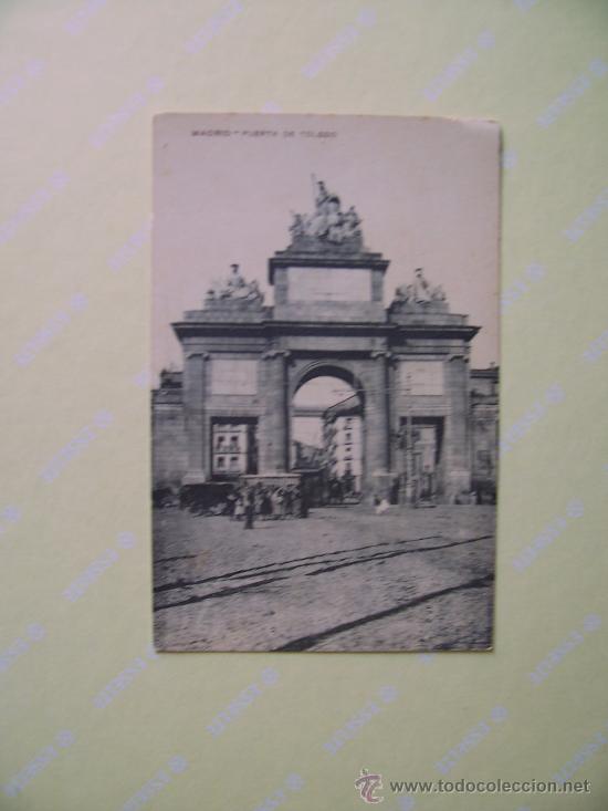 Postales: MADRID - PUERTA DE TOLEDO - SIN CIRCULAR - Foto 1