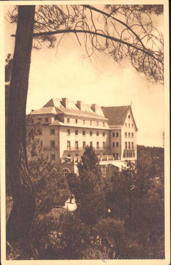 Postales: SAN LORENZO DE EL ESCORIAL (MADRID).- HOTEL FELIPE II