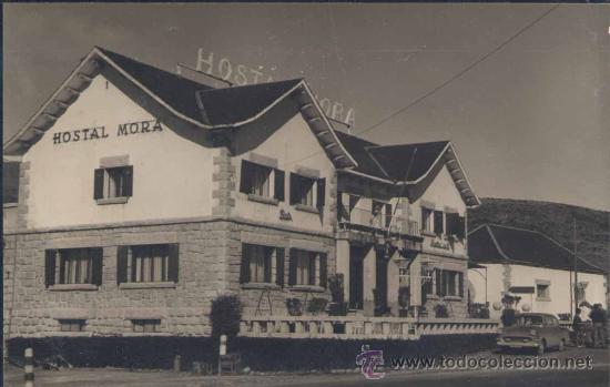 Postales: SOMOSIERRA (MADRID).- HOSTAL MORA - Foto 1