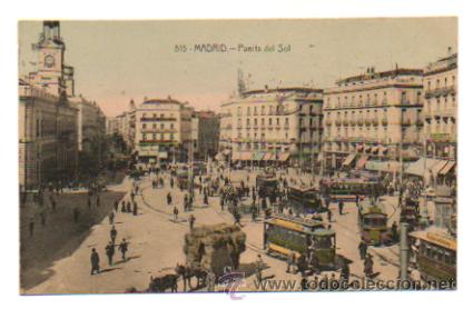 Postales: MADRID. PUERTA DEL SOL. (ED. E R) - Foto 1