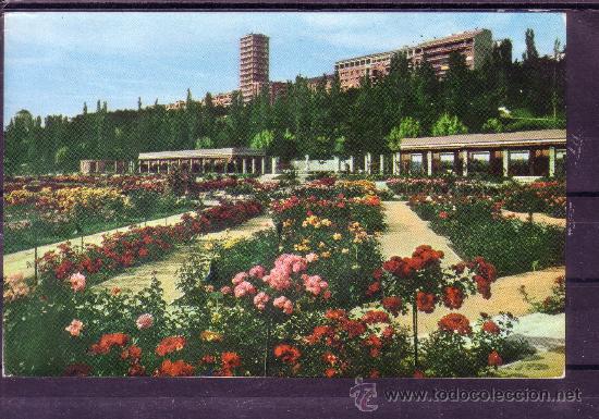 Postales: MADRID - PARQUE OESTE - ROSALEDA - CIRCULADA EN 1962 - Foto 1