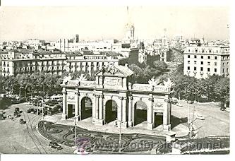 Postales: 7-esp851. Postal Madrid. Puerta de Alcal&aacute; - Foto 1