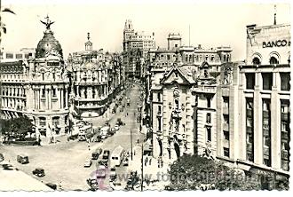 Postales: 7-esp875. Postal Madrid. Avda. Jose Antonio - Foto 1