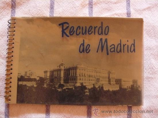 Postales: POSTALES  RECUERDO DE MADRID - Foto 1