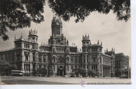 Postales: MADRID. PALACIO DE COMUNICACIONES - Foto 1