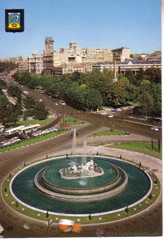Postales: MADRID - FUENTE DE NEPTUNO - Foto 1
