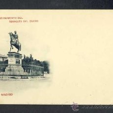 Postales: POSTAL DE MADRID: MARQUES DEL DUERO (HAUSER Y MENET NUM. 91)