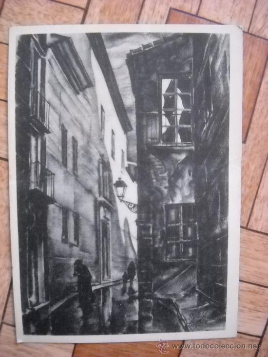 Postales: POSTAL CALLE DE PU&Ntilde;ONROSTRO - MADRID - Foto 1