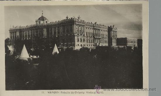 Postales: MADRID PALACIO DE ORIENTE SIN CIRCULAR - Foto 1