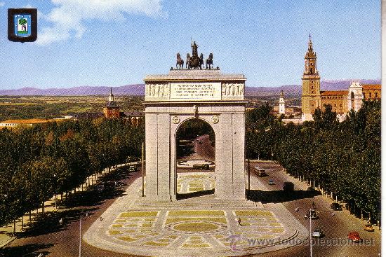 Postales: MADRID - ARCO DE LA VICTORIA - Foto 1