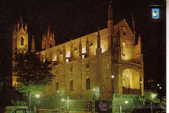 Postales: MADRID - IGLESIA DE LOS GERONIMOS - Foto 1