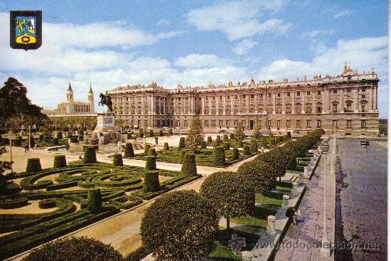 Postales: MADRID - PALACIO REAL - Foto 1