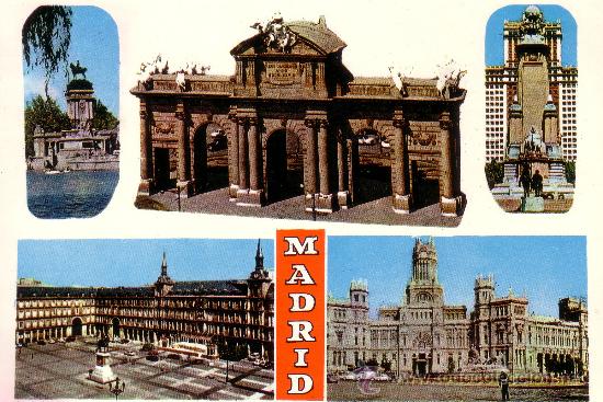 Postales: MADRID - DIVERSOS ASPECTOS - Foto 1
