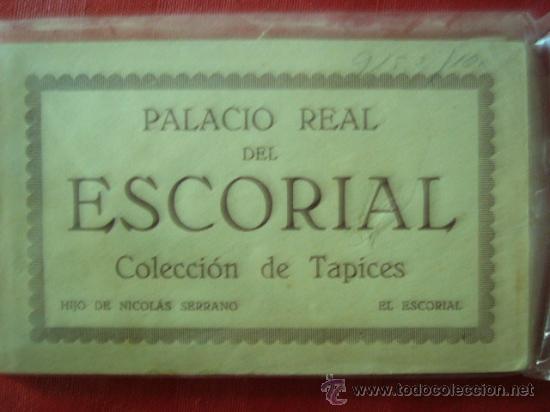 Postales: BLOC DE 20 POSTALES DEL PALACIO REAL DEL ESCORIAL. COLECCION DE TAPICES. HIJO DE NICOLAS SERRANO.