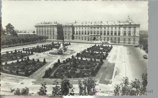 Postales: MADRID PALACIO REAL SIN CIRCULAR - Foto 1