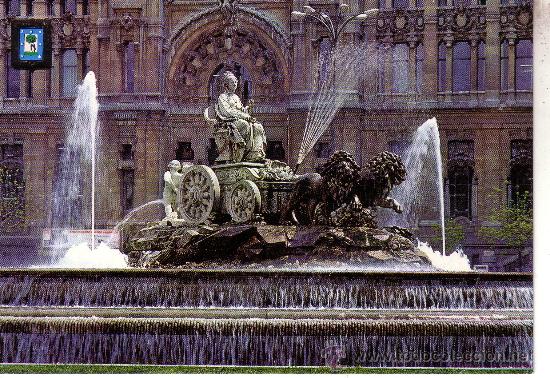 Postales: MADRID - LA CIBELES - Foto 1