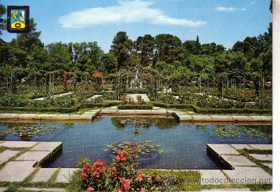 Postales: MADRID - PARQUE DEL RETIRO - LA ROSALEDA - Foto 1