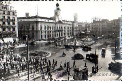 Postales: MADRID, PUERTA DEL SOL - Foto 1