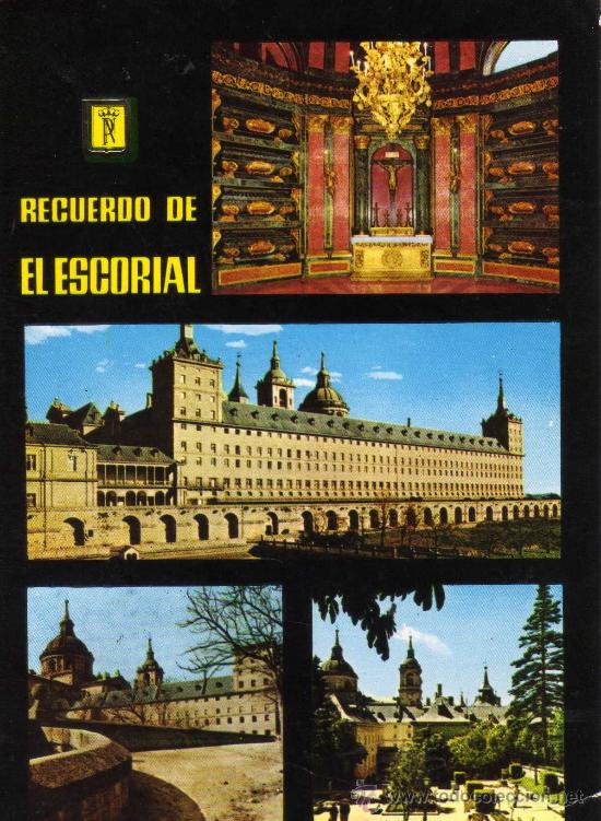 Postales: EL ESCORIAL N&ordm; 81 ESCUDO DE ORO SIN CIRCULAR
