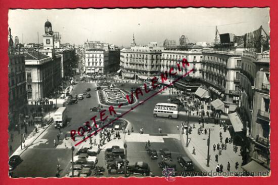 Postales: MADRID, PUERTA DEL SOL,   P65382 - Foto 1