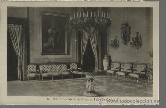Postales: MADRID PALACIO REAL  SIN CIRCULAR - Foto 1
