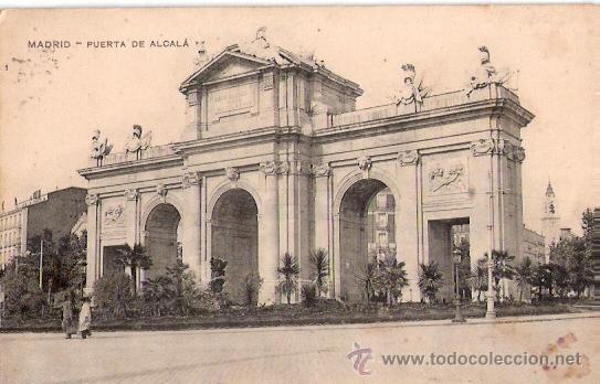 Postales: TARJETA POSTAL. MADRID. PUERTA DE ALCALA. - Foto 1