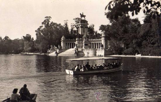 Postales: MADRID N&ordm; 4 EL RETIRO ESCRITA SIN CIRCULAR - Foto 1