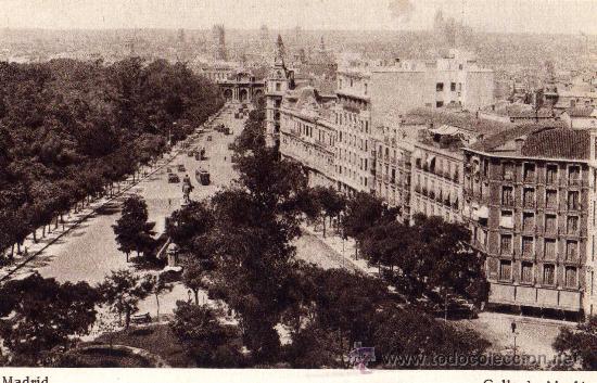 Postales: MADRID CALLE DE ALCAL&Aacute; SIN CIRCULAR - Foto 1