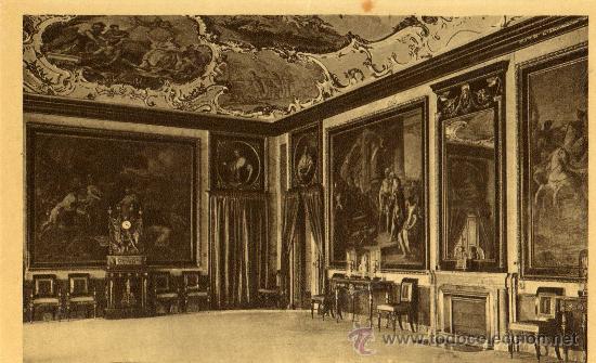 Postais: ARANJUEZ N&ordm; 4 PALACIO : COMEDOR DE GALA SIN CIRCULAR
