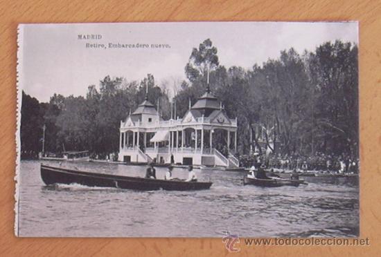 Postales: Madrid - Retiro, embarcadero nuevo - Foto 1