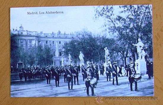 Postales: Madrid - Los alabarderos - Foto 1