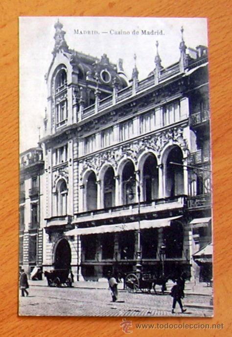Postales: Madrid - Casino de Madrid - Foto 1