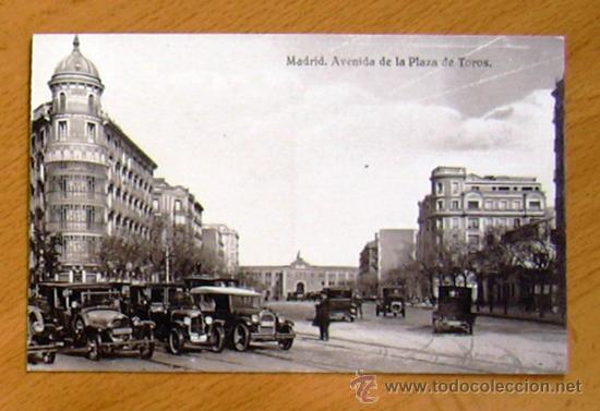 Postales: Madrid - Avenida de la Plaza de Toros - Foto 1