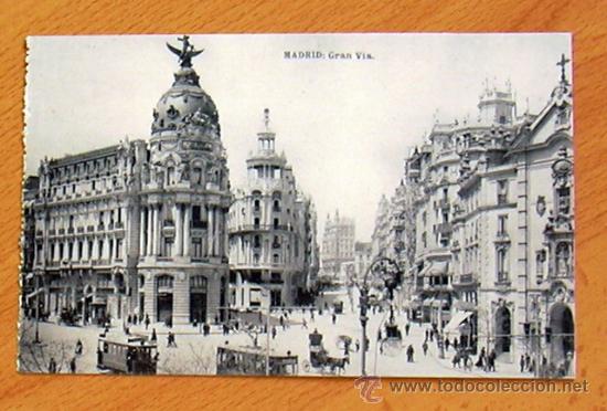 Postales: Madrid - Gran Via - Foto 1