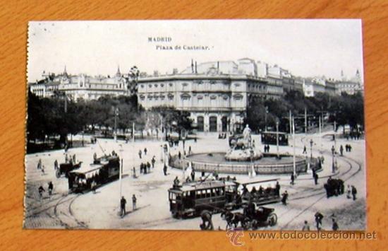 Postales: Madrid - Plaza de Castelar - Foto 1
