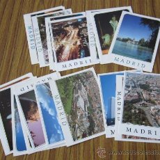 Postales: LOTE DE 23 POSTALES DE MADRID . 1990. Lote 29852968