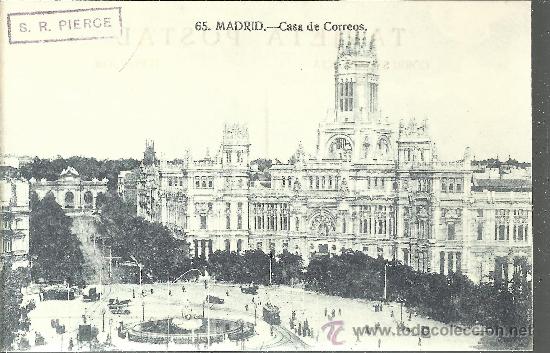 Postales: MADRID  CASA DE CORREOS SIN ESCRIBIR - Foto 1