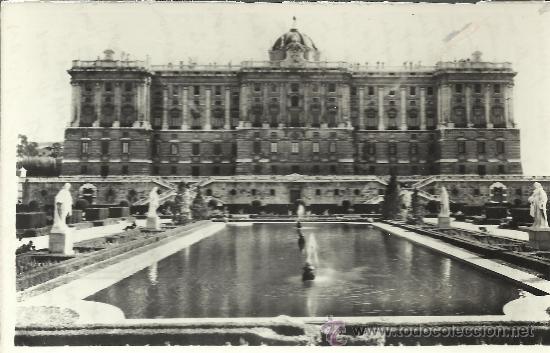 Postales: MADRID  PALACIO REAL ESCRITA  DA&Ntilde;ADA - Foto 1