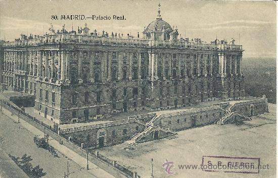 Postales: MADRID  PALACIO REAL SIN ESCRIBIR - Foto 1