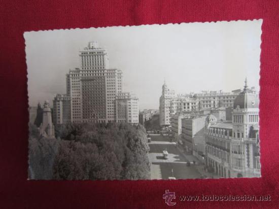 Postales: MADRID - PLAZA ESPA&Ntilde;A - Foto 1