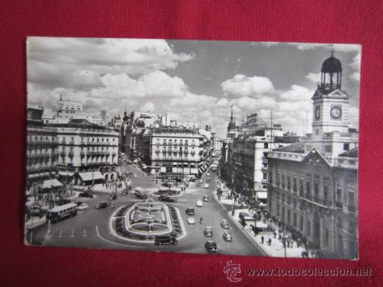 Postales: MADRID - PUERTA DEL SOL - Foto 1