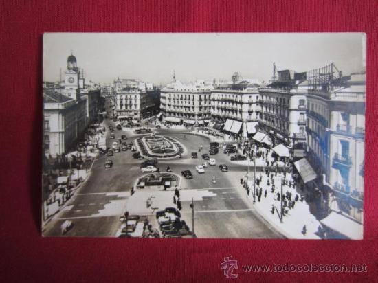 Postales: MADRID - PUERTA DEL SOL - Foto 1