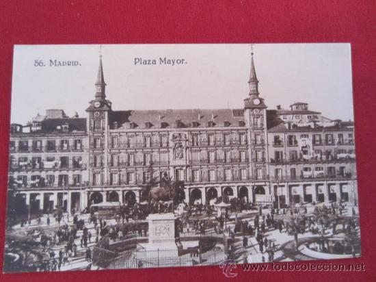 Postales: MADRID - PLAZA MAYOR - Foto 1