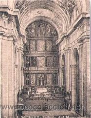 Postais: POSTAL ORIGINAL DECADA DE LOS 30. IGLESIA MONASTERIO DEL ESCORIAL. N&ordm; 63. VER TAMA&Ntilde;O Y EXPLICACION.