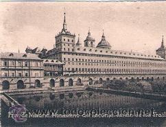 Postais: POSTAL ORIGINAL DECADA DE LOS 30. MONASTERIO DEL ESCORIAL. N&ordm; 59. VER TAMA&Ntilde;O Y EXPLICACION.