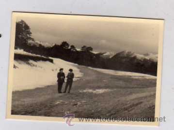 Postales: Foto 8 x 6 cm.. Navacerrada. La Sierra. Madrid. - Foto 1