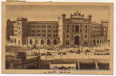 Postales: MADRID. PLAZA DE TOROS. - Foto 1