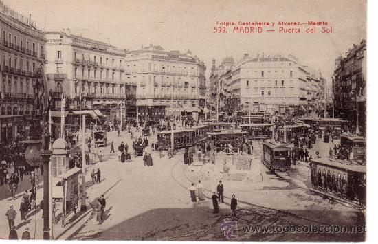 Postales: N&ordm; 11413 MADRID PUERTA DEL SOL - Foto 1