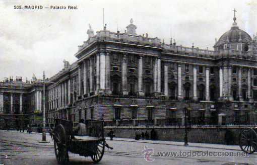 Postales: MADRID - PALACIO REAL - Foto 1