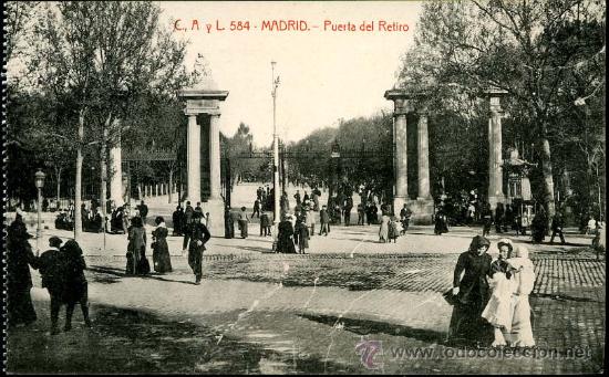 Postales: POAE5 28082 Madrid RETIRO - Foto 1